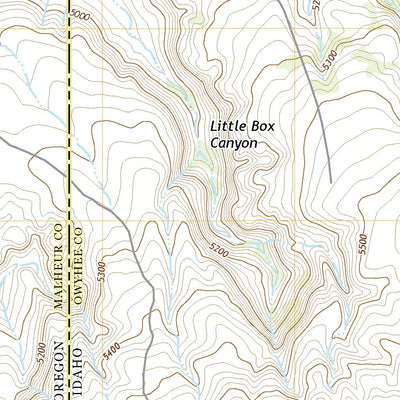 Brewster Reservoir, OR (2020, 24000-Scale) Preview 3