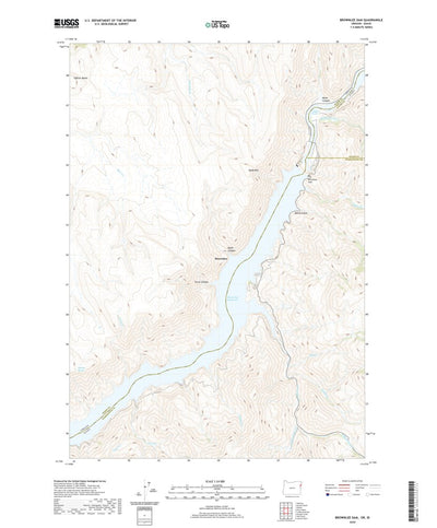Brownlee Dam, OR (2020, 24000-Scale) Preview 1