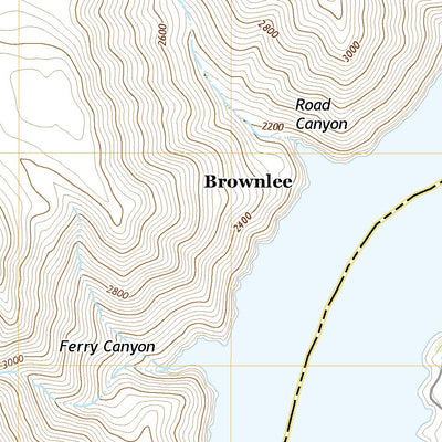 Brownlee Dam, OR (2020, 24000-Scale) Preview 2