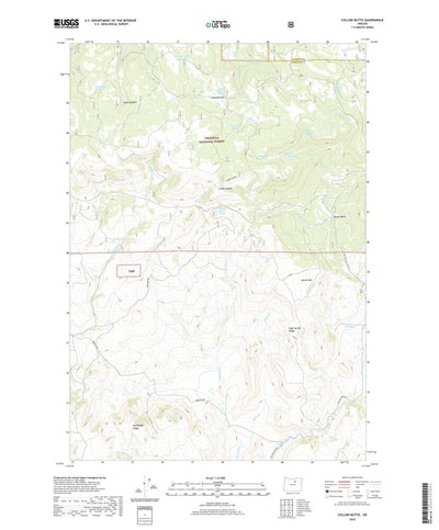 Collins Butte, OR (2020, 24000-Scale) Preview 1