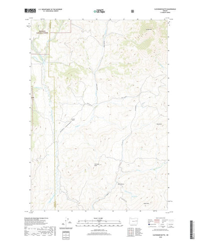 Clevenger Butte, OR (2020, 24000-Scale) Preview 1