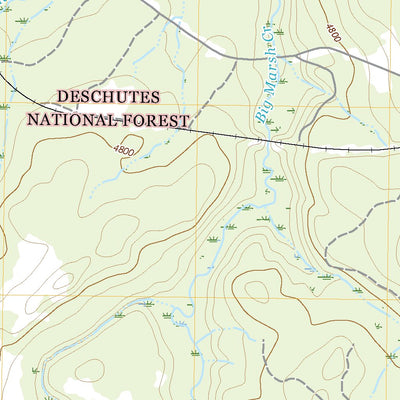 Crescent Lake, OR (2020, 24000-Scale) Preview 2