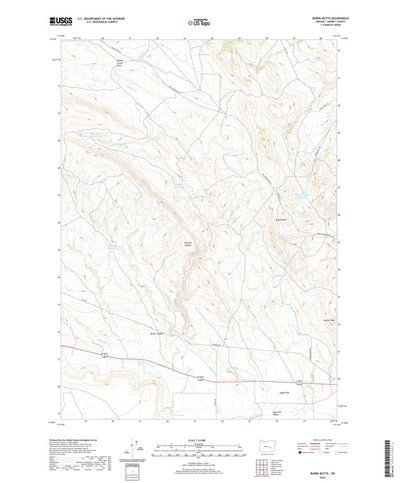 Burns Butte, OR (2020, 24000-Scale) Preview 1