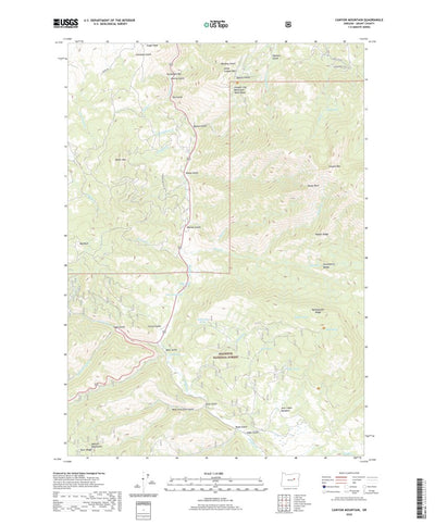 Canyon Mountain, OR (2020, 24000-Scale) Preview 1
