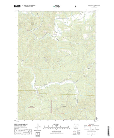 Digger Mountain, OR (2020, 24000-Scale) Preview 1