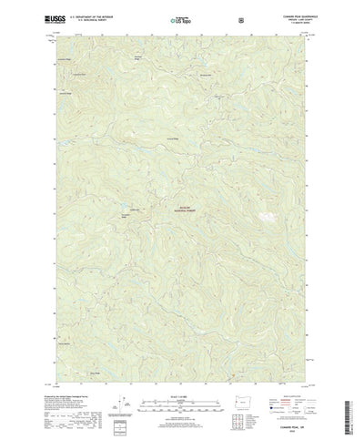 Cummins Peak, OR (2020, 24000-Scale) Preview 1