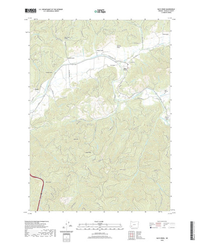 Days Creek, OR (2020, 24000-Scale) Preview 1