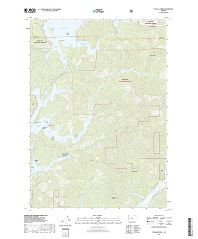 Fivemile Creek, OR (2020, 24000-Scale) Preview 1