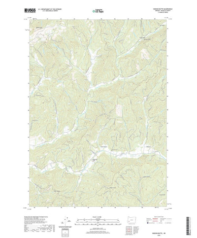 Dodson Butte, OR (2020, 24000-Scale) Preview 1