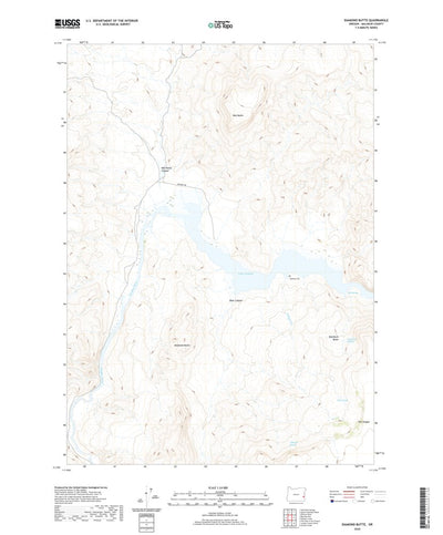 Diamond Butte, OR (2020, 24000-Scale) Preview 1