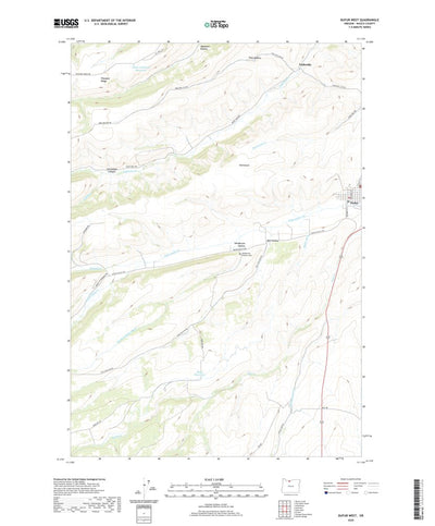 Dufur West, OR (2020, 24000-Scale) Preview 1