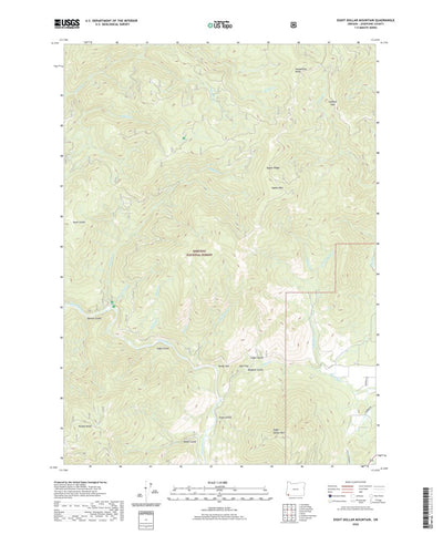 Eight Dollar Mountain, OR (2020, 24000-Scale) Preview 1