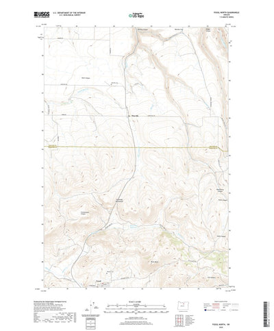 Fossil North, OR (2020, 24000-Scale) Preview 1