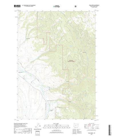 Isham Creek, OR (2020, 24000-Scale) Preview 1