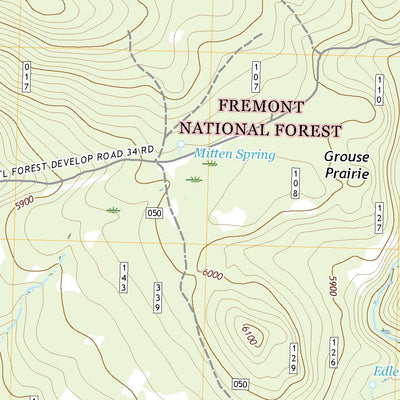 Gearhart Mountain, OR (2020, 24000-Scale) Preview 2