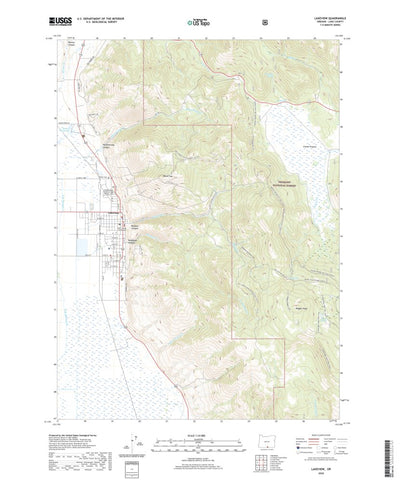 Lakeview, OR (2020, 24000-Scale) Preview 1