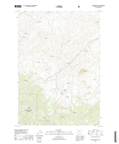 Lawson Mountain, OR (2020, 24000-Scale) Preview 1
