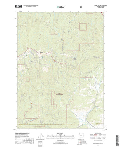Mount Ashland, OR (2020, 24000-Scale) Preview 1