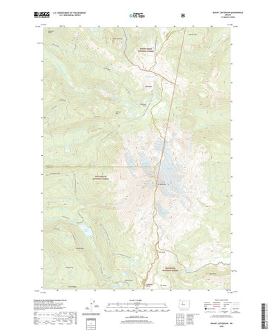 Mount Jefferson, OR (2020, 24000-Scale) Preview 1