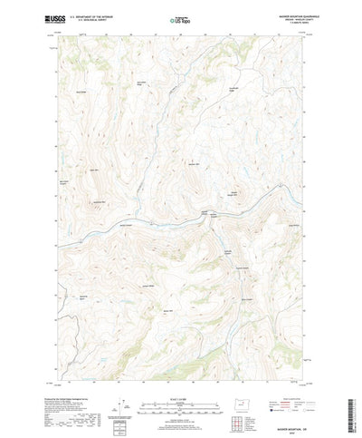 Masiker Mountain, OR (2020, 24000-Scale) Preview 1