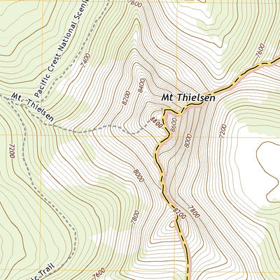 Mount Thielsen, OR (2020, 24000-Scale) Preview 3