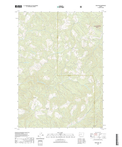 Ivers Peak, OR (2020, 24000-Scale) Preview 1