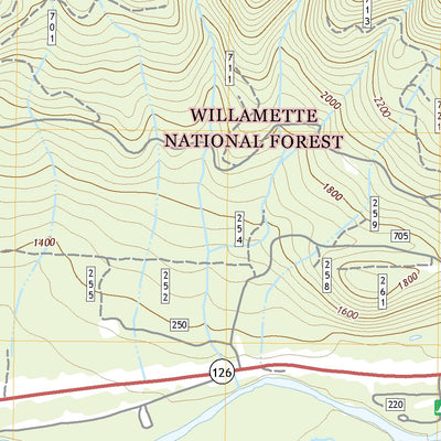 McKenzie Bridge, OR (2020, 24000-Scale) Preview 2