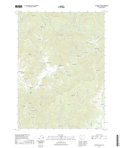 McConville Peak, OR (2020, 24000-Scale) Preview 1
