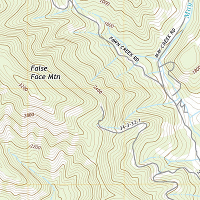 McConville Peak, OR (2020, 24000-Scale) Preview 3