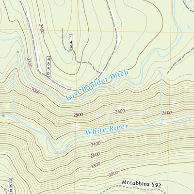 Rock Creek Reservoir, OR (2020, 24000-Scale) Preview 3