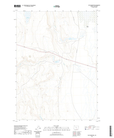 Piute Reservoir, OR (2020, 24000-Scale) Preview 1