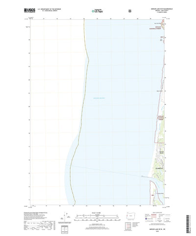 Mercer Lake OE W, OR (2020, 24000-Scale) Preview 1