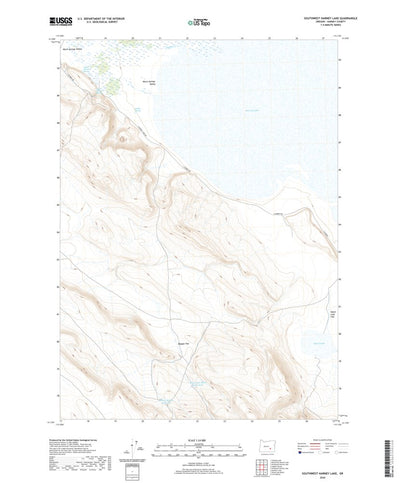 Southwest Harney Lake, OR (2020, 24000-Scale) Preview 1