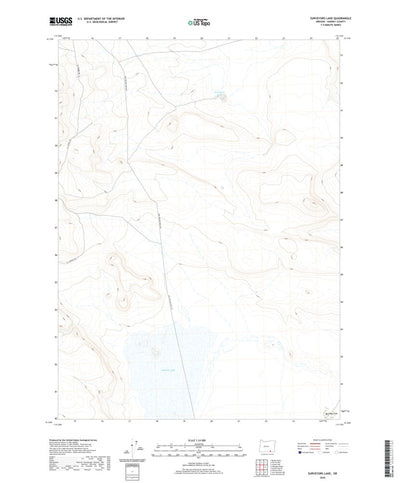 Surveyors Lake, OR (2020, 24000-Scale) Preview 1