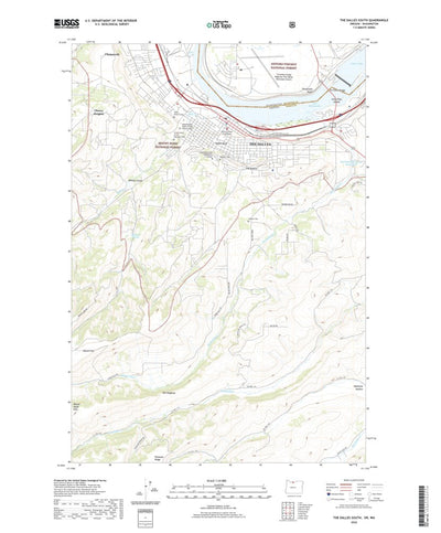 The Dalles South, OR (2020, 24000-Scale) Preview 1