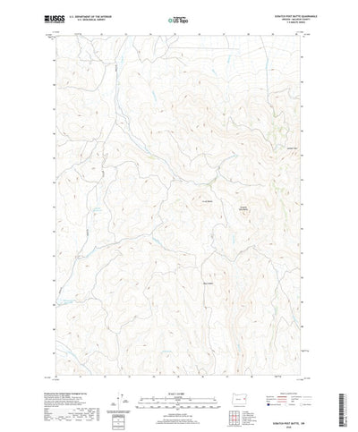 Scratch Post Butte, OR (2020, 24000-Scale) Preview 1