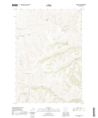 Sevenmile Creek, OR (2020, 24000-Scale) Preview 1