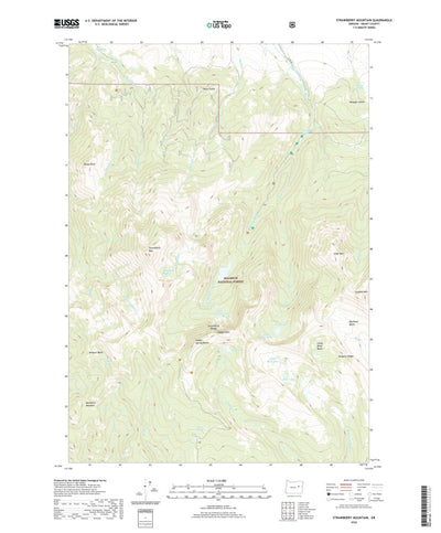 Strawberry Mountain, OR (2020, 24000-Scale) Preview 1
