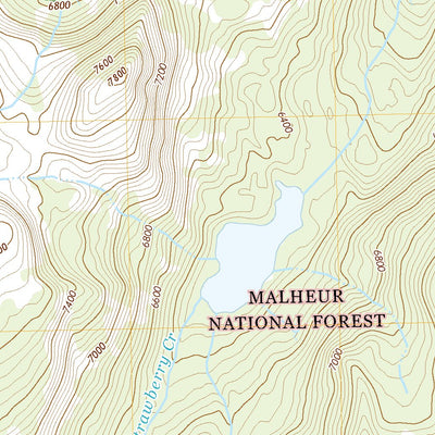 Strawberry Mountain, OR (2020, 24000-Scale) Preview 2