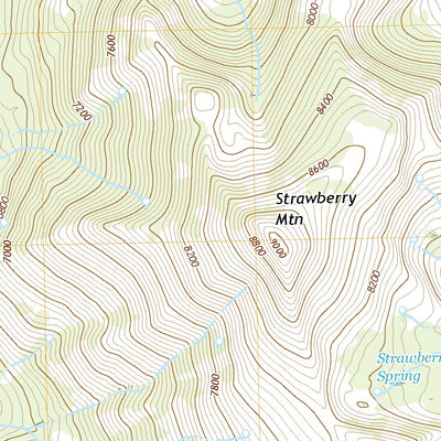 Strawberry Mountain, OR (2020, 24000-Scale) Preview 3