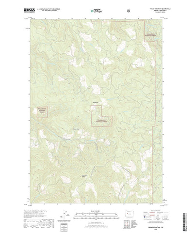 Swamp Mountain, OR (2020, 24000-Scale) Preview 1