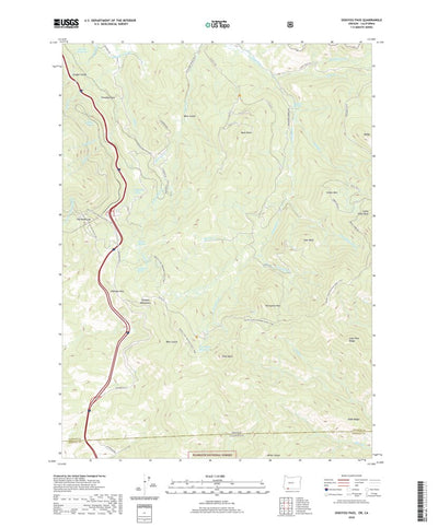 Siskiyou Pass, OR (2020, 24000-Scale) Preview 1