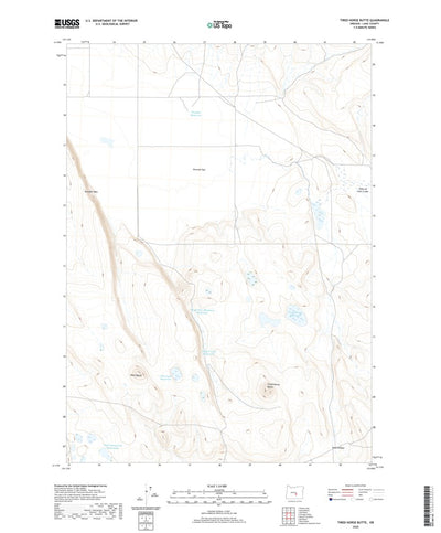 Tired Horse Butte, OR (2020, 24000-Scale) Preview 1
