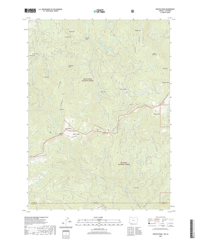 Siskiyou Peak, OR (2020, 24000-Scale) Preview 1