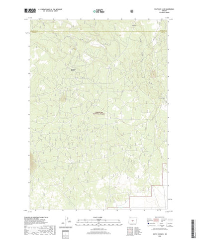 South Ice Cave, OR (2020, 24000-Scale) Preview 1