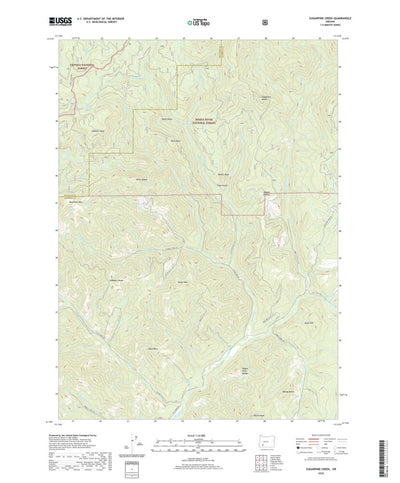 Sugarpine Creek, OR (2020, 24000-Scale) Preview 1