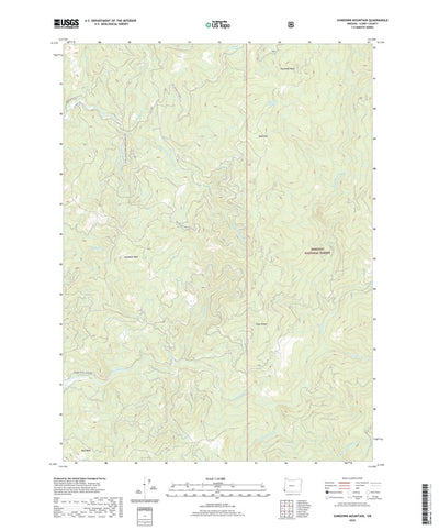 Sundown Mountain, OR (2020, 24000-Scale) Preview 1