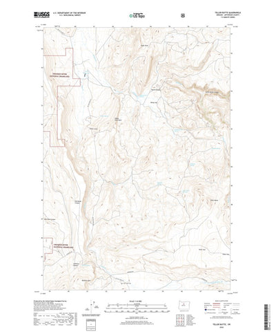 Teller Butte, OR (2020, 24000-Scale) Preview 1