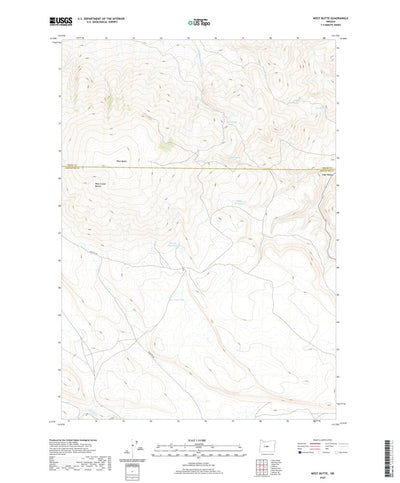 West Butte, OR (2020, 24000-Scale) Preview 1