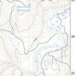 Warm Springs Reservoir, OR (2020, 24000-Scale) Preview 3